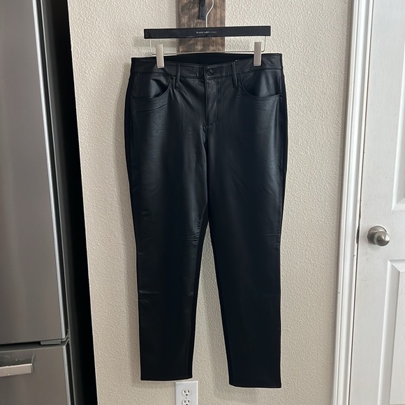 Chico’s Faux Leather Front Ponte Back Pants - Picture 8 of 14